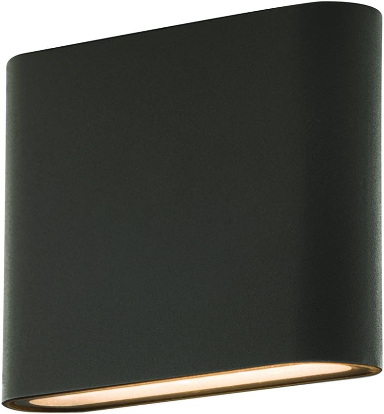 Luceco Eco Exterior Decorative Low Profile LED Wall Light