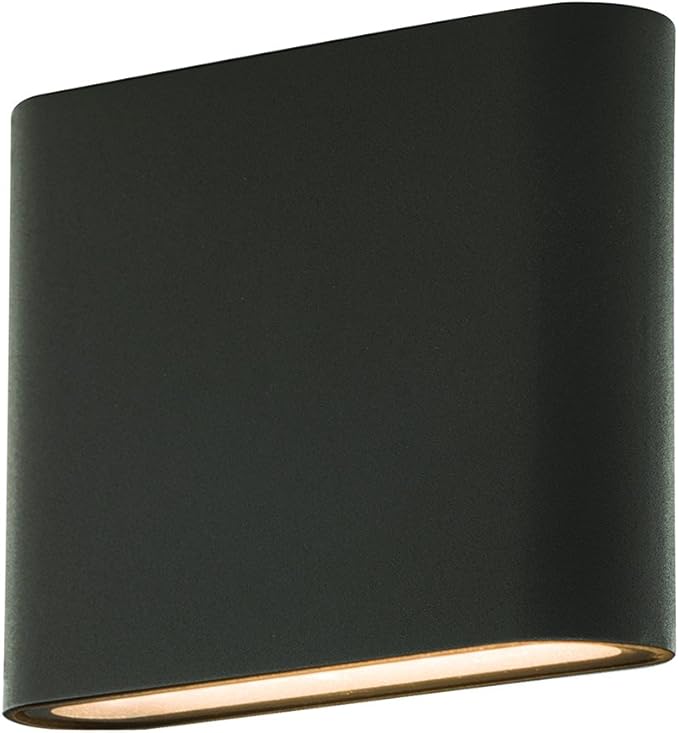 Luceco Eco Exterior Decorative Low Profile LED Wall Light