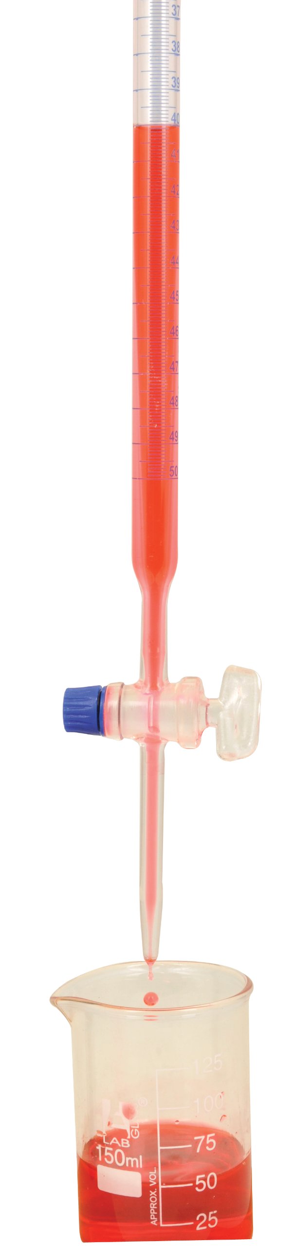 Eisco Labs Borosilicate Burette w/Glass Stopcock