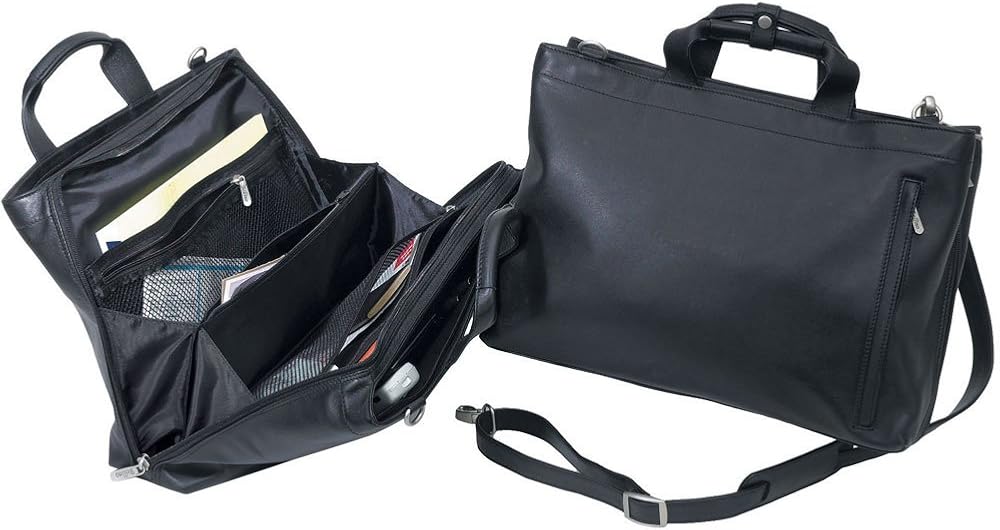bellino leather briefcase