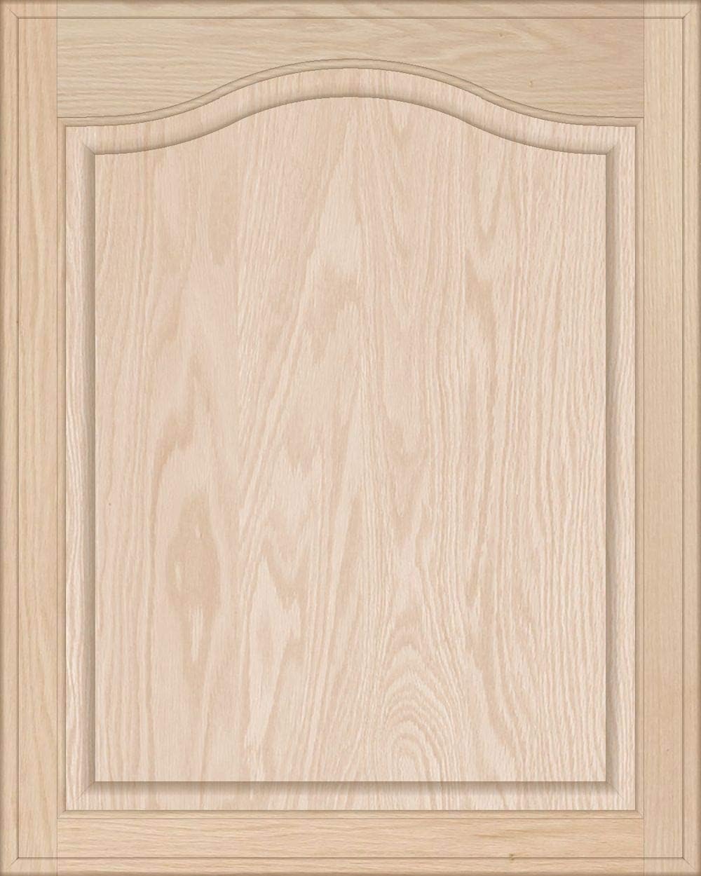 solid oak cabinet doors on Kendor Unfinished Oak Arch Top Raised Panel Cabinet Door 30h X 24w Amazon Com