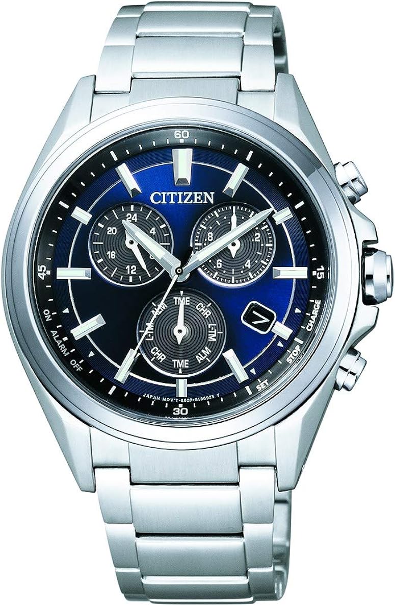 Citizen Mens Chronograph Solar Powered Watch with Titanium Strap BL553057L Amazon.co.uk Watches