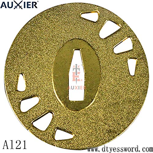 AUXIER Japanese Samurai Katana Sword Accessories Alloy Tsuba Guard for Katana Wakizashi Tanto Ninja Sword Customization