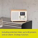 Pure Classic H4 Digital Kitchen Radio DAB+ FM Bluetooth USB AUX Oak White view 4