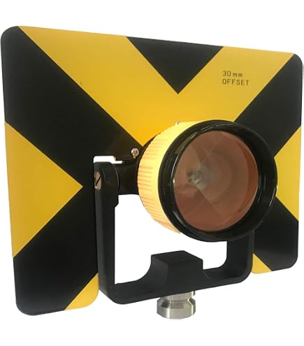 High Performance Total Station Red 0mm Prism Constant Mini 105 Prism - Surveying Instruement and