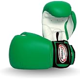WOLDORF USA Boxing Gloves Kickboxing Muay Thai Punching Bag Vinyl Green - Durable Multi Layered Foam Padded Offers Unbeatable price Adult size 14oz