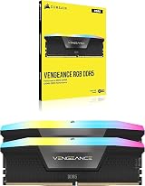 Corsair Vengeance RGB DDR5 64GB 4x16GB 6400MHz C32 Intel Desktop Memory view 6