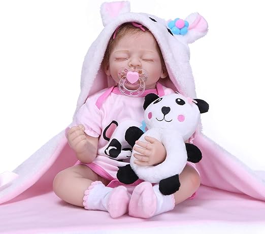 XIAOBAI-WJ 20 Pulgadas Renacido Muñeca Prematura,Muñecas Renacidas Realistas, Preciosa Muñeca Realista De Silicona Suave De Cuerpo Completo, Regalo De Navidad De Cumpleaños para Collection: Amazon.com.mx: Hogar y Cocina
