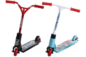 JJLFRESHENERS 2Pcs Finger Scooter Mini Two Wheel Toys,Mini Scooters Finger Board Accessories,Tiny Trick Scooter for Party Favors,Finger Training,Birthday Gifts,Magic Kits and Accessories,Juggling Sets,