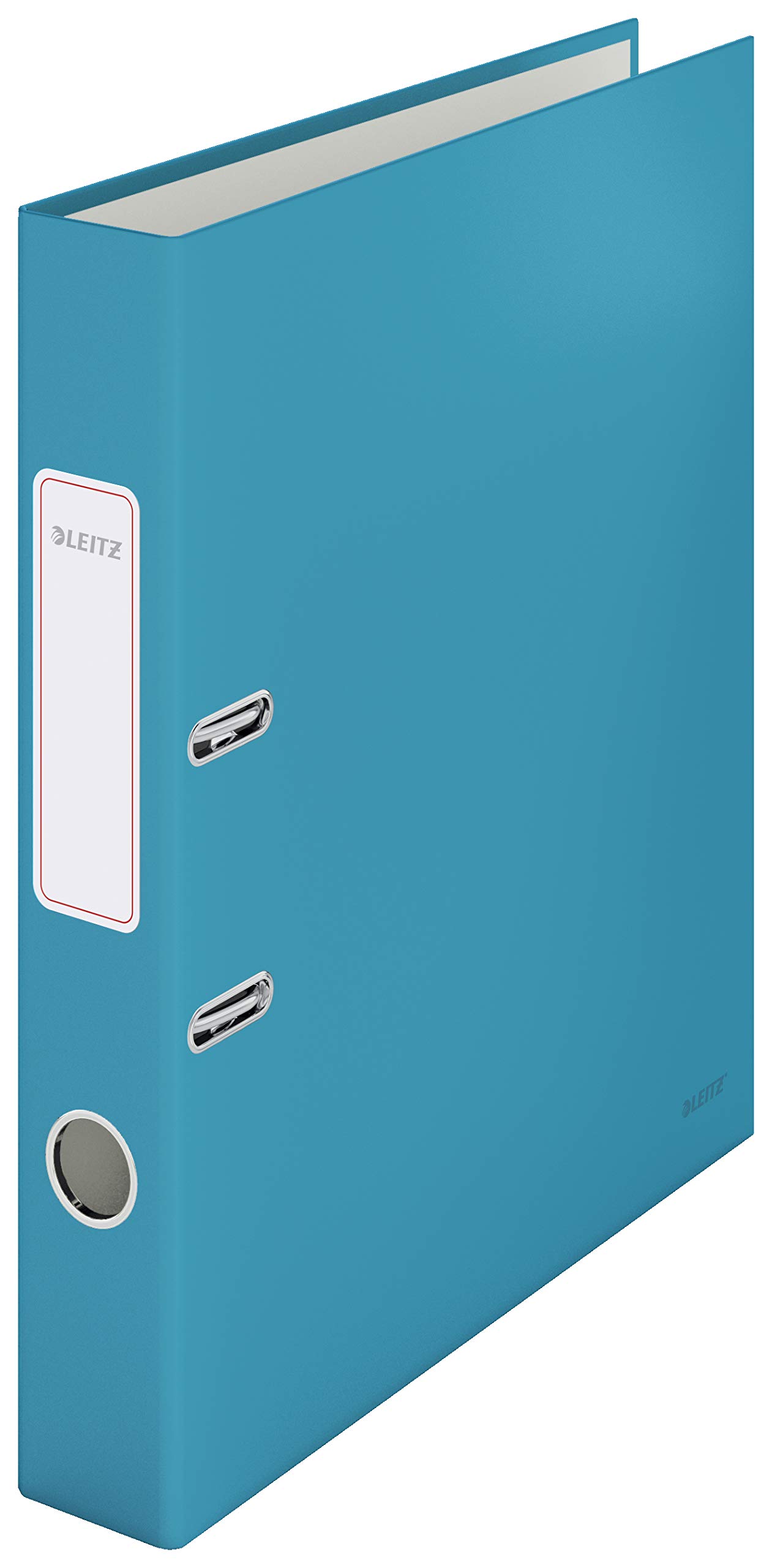 Leitz Lever Arch File, 350 Sheet Capacity, 50 mm Spine, Cosy Range, A4, Calm Blue, 10620061