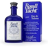 ROYALL YACHT, Men's Eau de Toilette, Marine Citrus & Vetiver Fragrance – 8 oz Splash