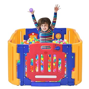 4 panel play yard