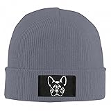 Ovjircd French Bulldog Beanie Hat for Women Men