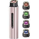5-in-1 Mutifunctional Face Massager Tool - Skin Tightening & Lifting Device - 5 Color Face Light Therapy Device - Professional Skin Care Beauty Devices for Face, Neck, and Eyes