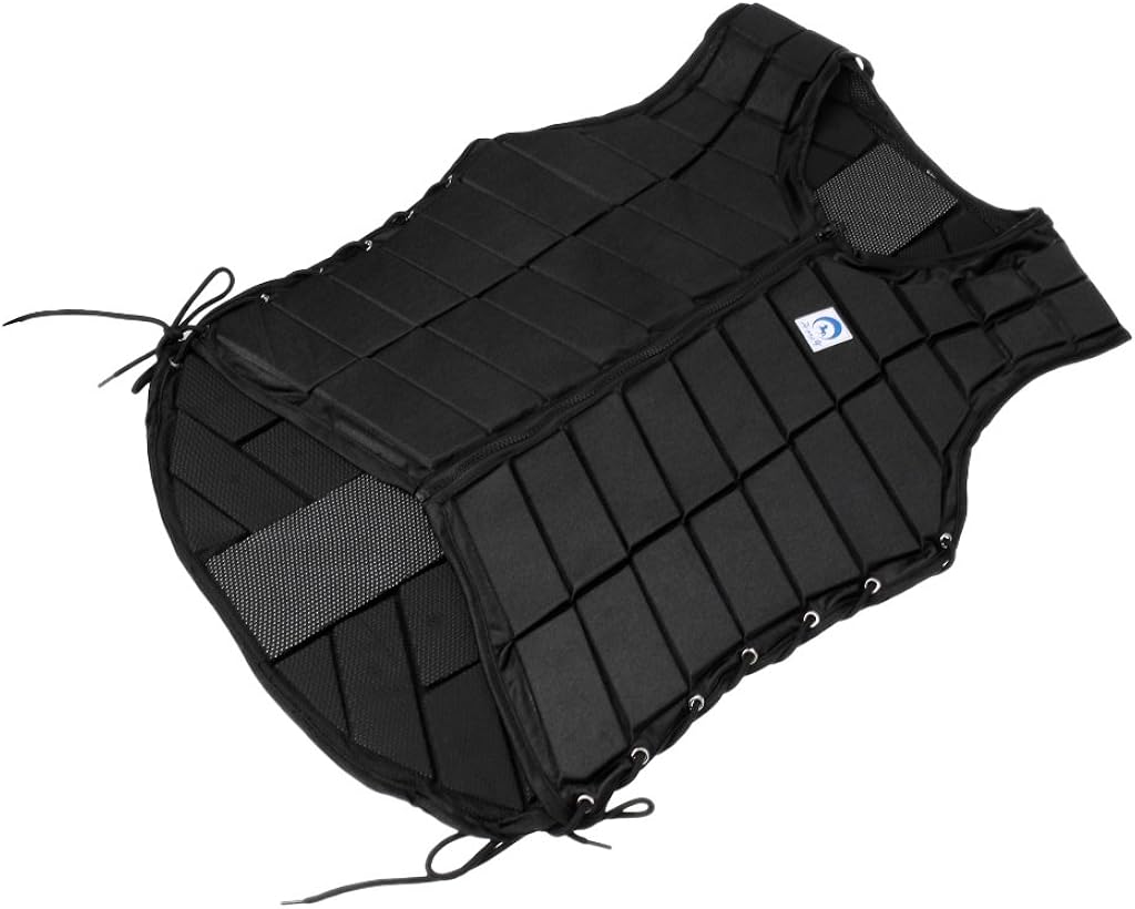 Jili Online Safety Horse Riding Equestrian Vest EVA Padded Protective Body Protector Back Protection Gear Equipment for Children Adult Men Women : Sports & Outdoors