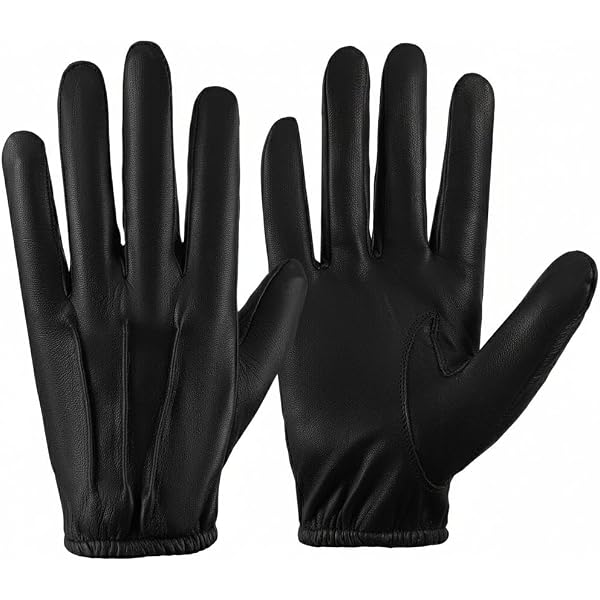 Mil-Tec German Army Style Lined Leather Gloves (X-Small - Size 7