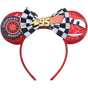 NZOZKOEX Mouse Ear Headband, CospLay Costume, Role-Playing for Women Ladies ﻿