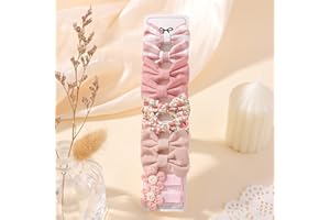 10pcs Small Baby Girls Bows Hair Clips 1.4"-2.2" Mini Fully Lined Non Slip Barrettes Set Handmade Bow Flower Hair Accessories