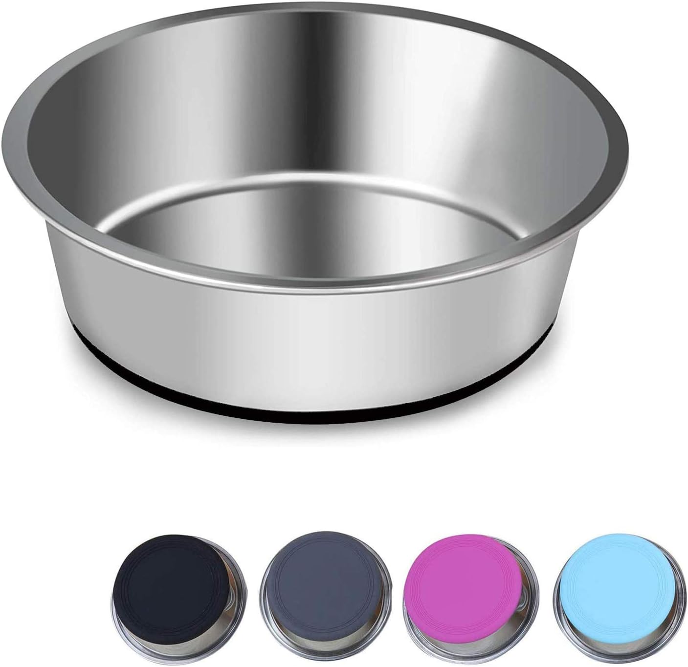 SUOXU Heavy Stainless Steel Dog Bowls