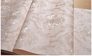 Victorian Damask Embossed Wallpaper Peel And Stick Wall Paper