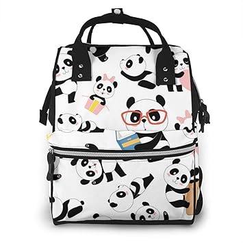 panda diaper bag