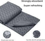 Oaygat Yoga Towel 183x63cm Non-Slip Quick-Dry Absorbent with Mesh Bag view 4