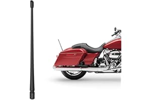 VAGMI 13-inch Motorcycle Antenna Compatible with Harley Davidson(1989-2025) Touring Electra Street Glide Ultra Limited Classi