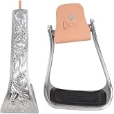 Cashel Company Engraved 2.5in Slanted Stirrups N/A N/A