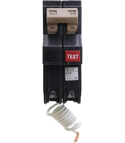 Eaton Cutler-Hammer GFTCB220 2 Pole 20 Amp 240V GFCI Circuit Breaker - Used