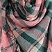 Risesun Women's Stylish Warm Plaid Blanket Scarf Gorgeous Wrap Long Tartan Shawl