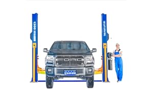XK-1300 Two Post Auto Lift Car Lift 3+3 Enhanced Lifting Arm Capacity 13000 Lbs Truck Hoist with 36 Months Parts Replacement
