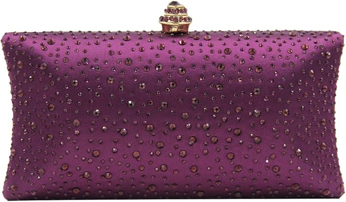 purple clutch bags for weddings