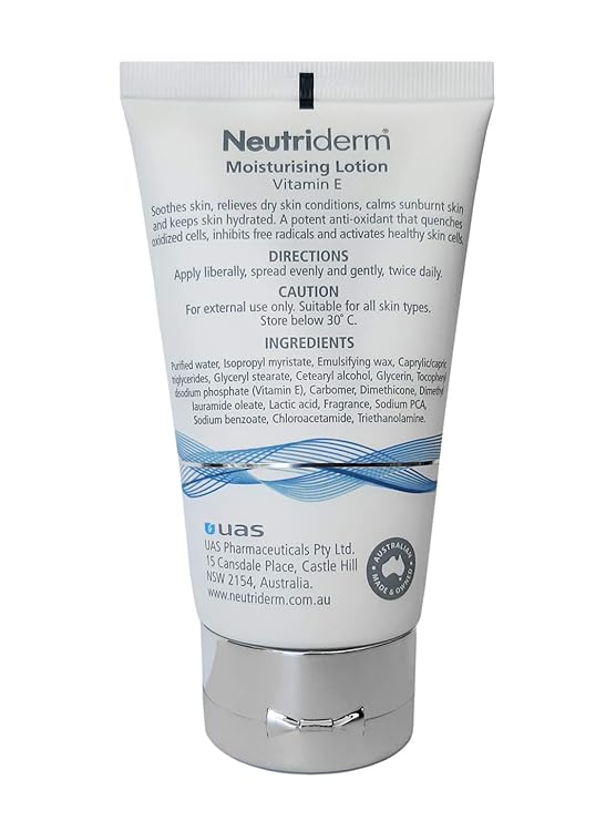neutriderm vitamin e moisturizer lotion