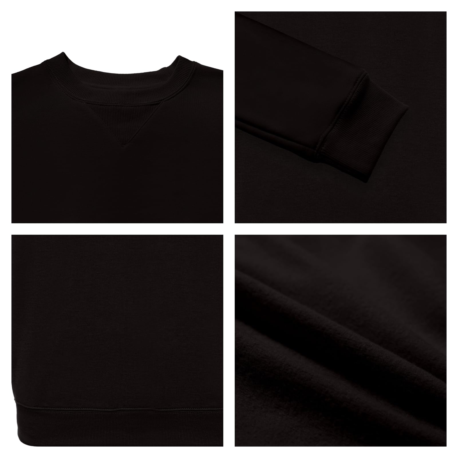 WORK IDEA Männer Crewneck Sweatshirt Arbeitskleidung Pullover Herren Basic Arbeitspullover 5