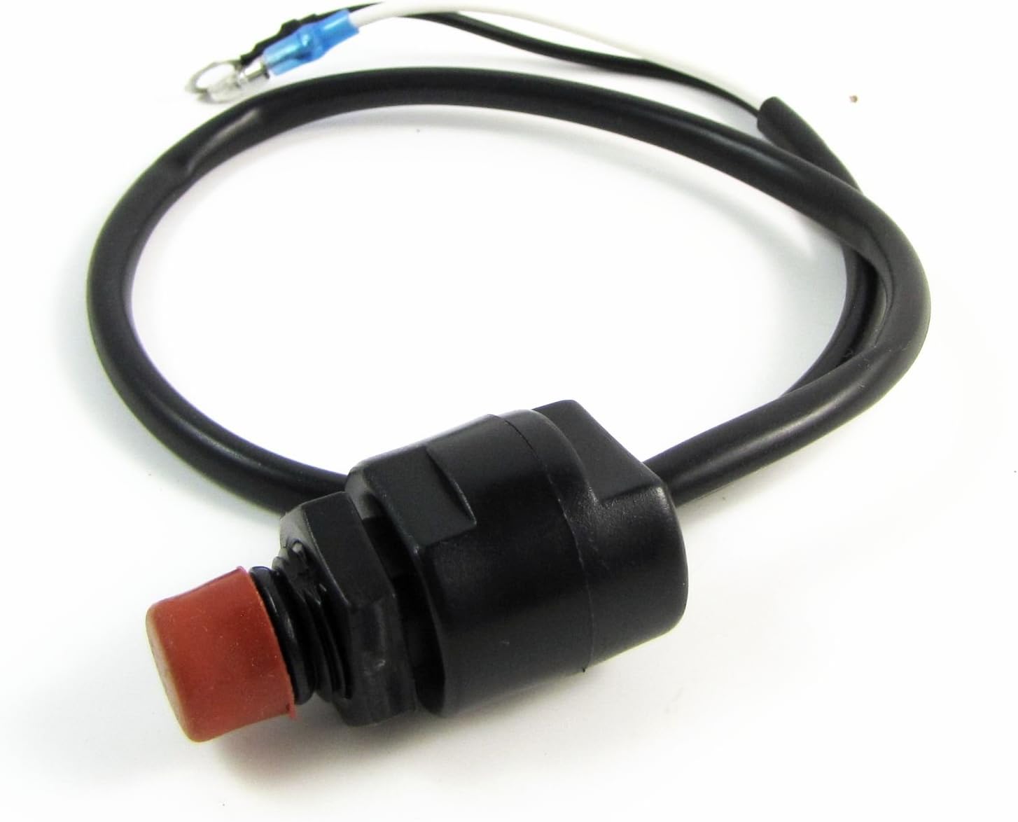 Universal Boat Outboard Engine Motor Kill Stop Switch & Safety Tether Lanyard, Red - Image 4