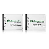 Powerextra 2 x NP-45 NP-45A NP-45B NP-45S Battery