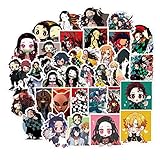 Demon Slayer: Kimetsu no Yaiba Waterproof Sunlight-Proof DIY Ideals for Cars Motorbikes Skateboard Spinner Luggages Laptops (Demon Slayer: Kimetsu no Yaiba)