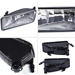 Clear Rectangular Lens Fog Driving Lights Lamps