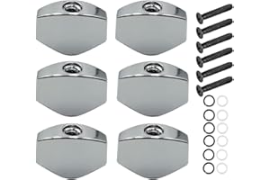 Guitar Tuning Keys | 6-Piece Metal Square Knob | Guitar Tuners Machine Heads Knobs | for Electric Classical Players Music Lov