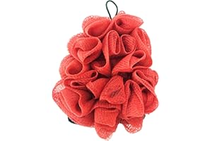 Tofficu Large Cartoon Shower Sponge Red Watermelon Bath Ball Body Scrubber Exfoliating Skin Cleaning for