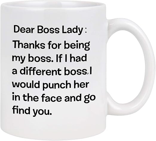 funny boss lady gifts