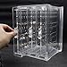HQdeal New Acrylic Earring Display Stand Organizer Holder Earring Studs Storage Clear
