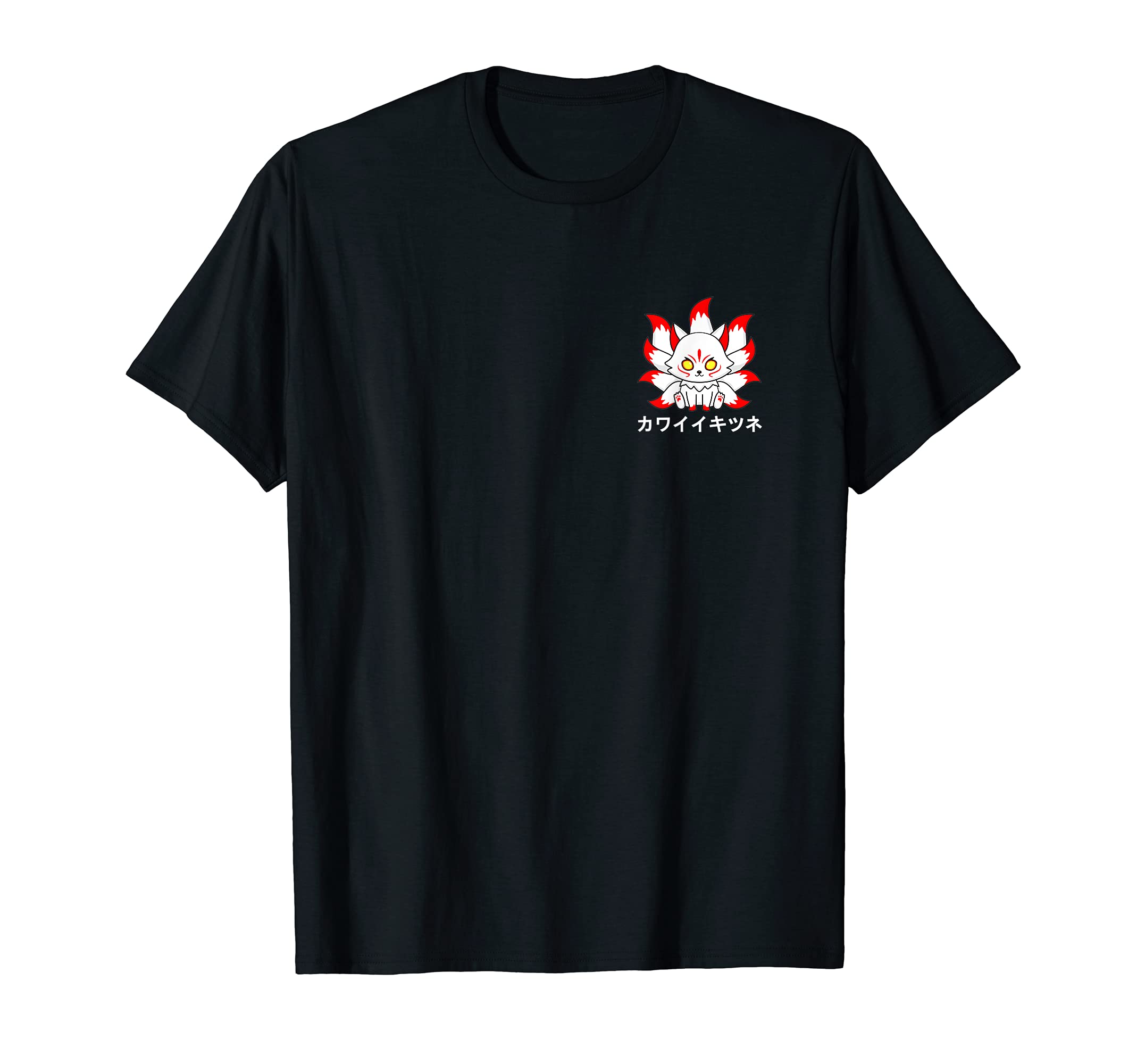 Japan Anime Mask Kitsune Style Samurai Oni Monster T-Shirt