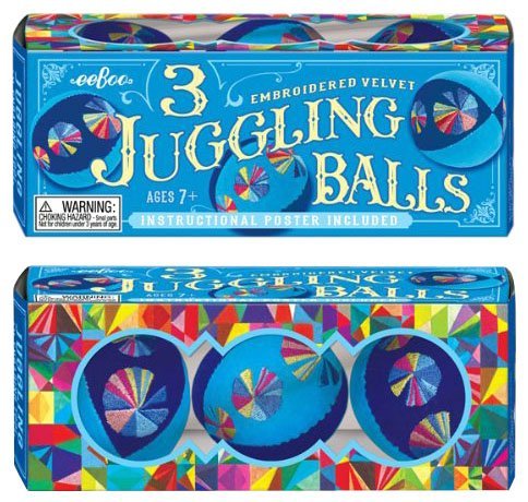 eeBoo Juggling Ball Blue