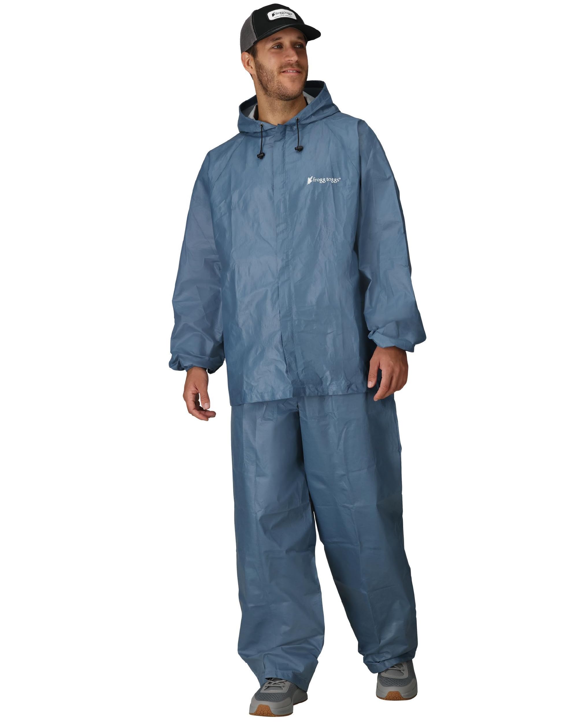 FROGG TOGGS Unisex 404033-ssi Ultra Lite Rain Suit, Blue, S UK