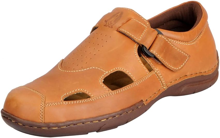mens tan sandals