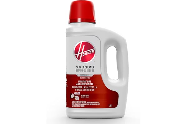 Hoover Renewal Carpet Cleaner Solution, 64oz., Fresh Meadows Scent, Everyday Carpet Solution, Removes Dirt and Grime from Car