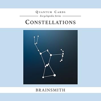 Brainsmith Quantum Flash Cards, Constellations - Educational Flashcard Set for Toddlers and Kids (8 months to 8 years) for Brain Development