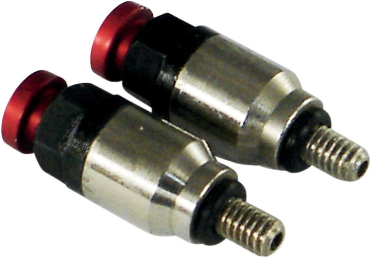 Scar Racing Fork Bleeder Valves for Showa and Kayaba - Red 8004