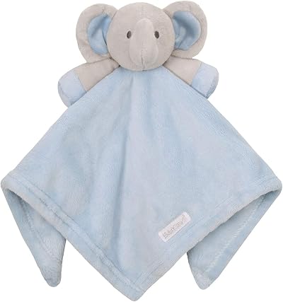 BabyTown Baby Boys & Girls Animal Snuggle Comforter Blue Elephant One Size
